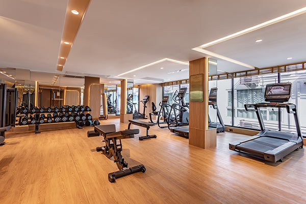 Rooftop Fitness Center