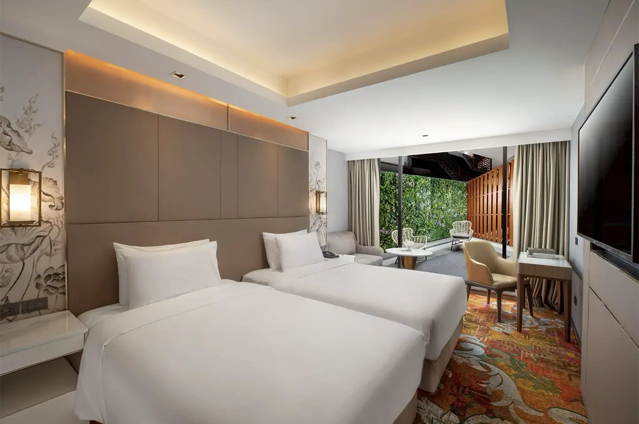 Deluxe Twin Room with Balcony