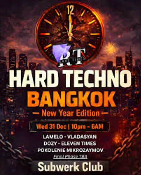 SUBWERK NYE Hard Techno Rave